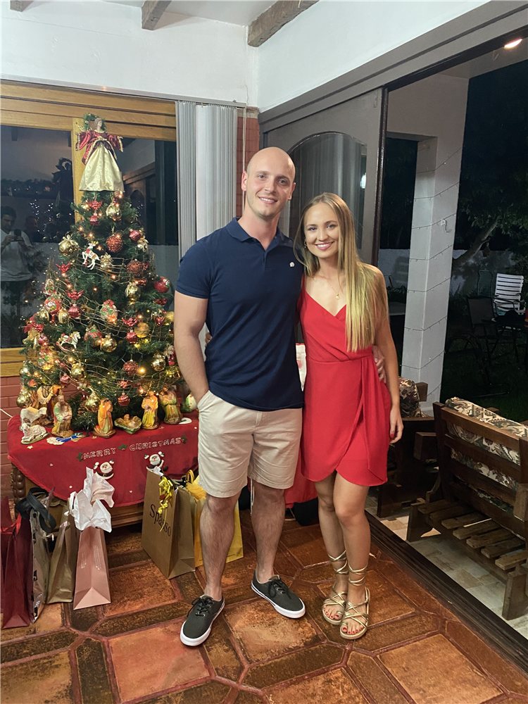 Mário e Valentina em 2021