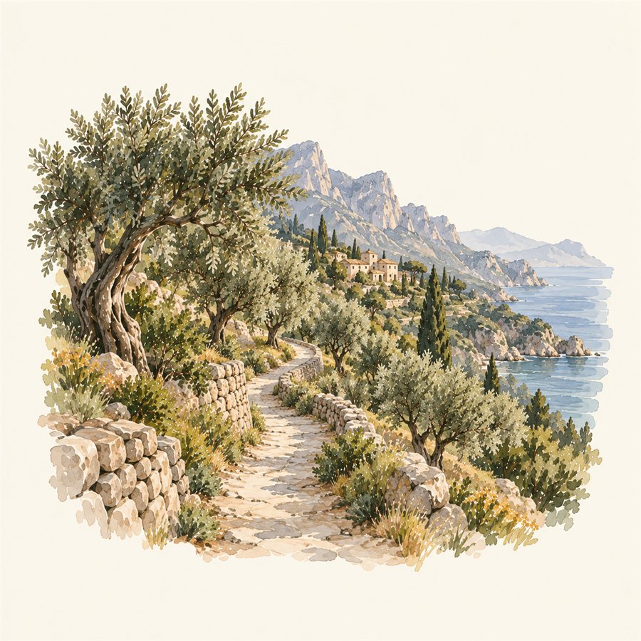 Trilha guiada pela Serra de Tramuntana